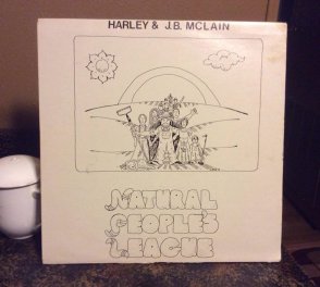 In 1979-1980, JB and Harley McLain (brothers) cut this wrote, played and cut this album in Hollywood. It appropriated the "NPL" acronym, but replaced the Non-Partisan League with the Natural People's League. Note the earthworms that make up the "NPL."  